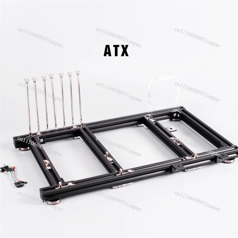 Aluminum Open Frame Test Bench Water Cooling - Caja de Ordenador ATX de Aleación