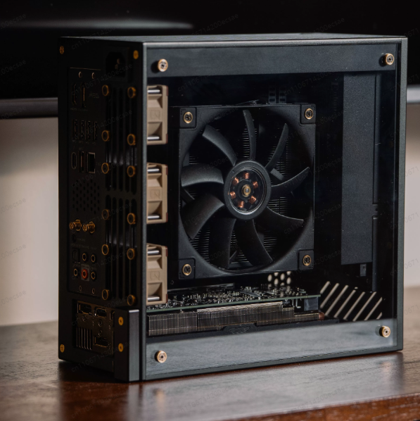 Sff Mini Itx Cnc Aluminum Chassis - Caja LP P6 ITX de Aluminio