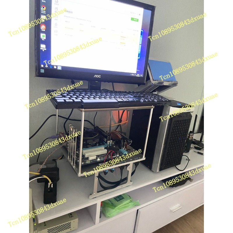 Caja de Ordenador de Aluminio  - Aluminum Open Frame Test Bench Water Cooling reseña y precio