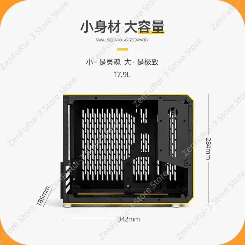 Caja de PC Mini para Escritori - Mechanic Master C28 Matx Portable Pc Case reseña y precio