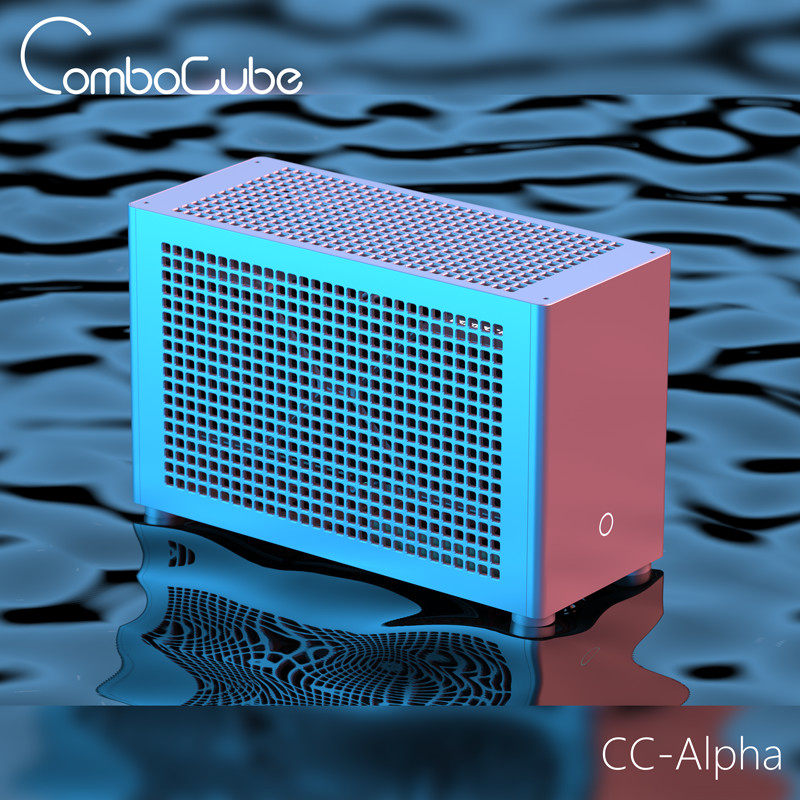ComboCube CC-Alpha Mini ITX -  - Sff Mini Itx Cnc Aluminum Chassis reseña y precio