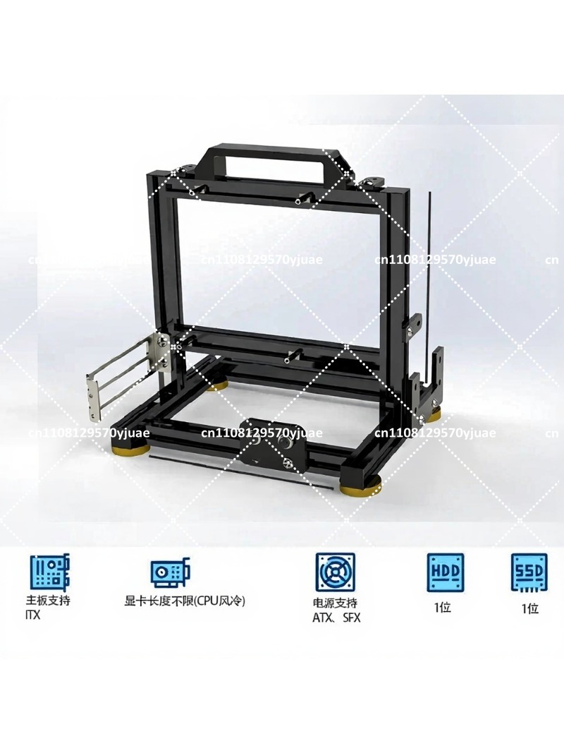 Estructura de Banco de Pruebas - Aluminum Open Frame Test Bench Water Cooling reseña y precio