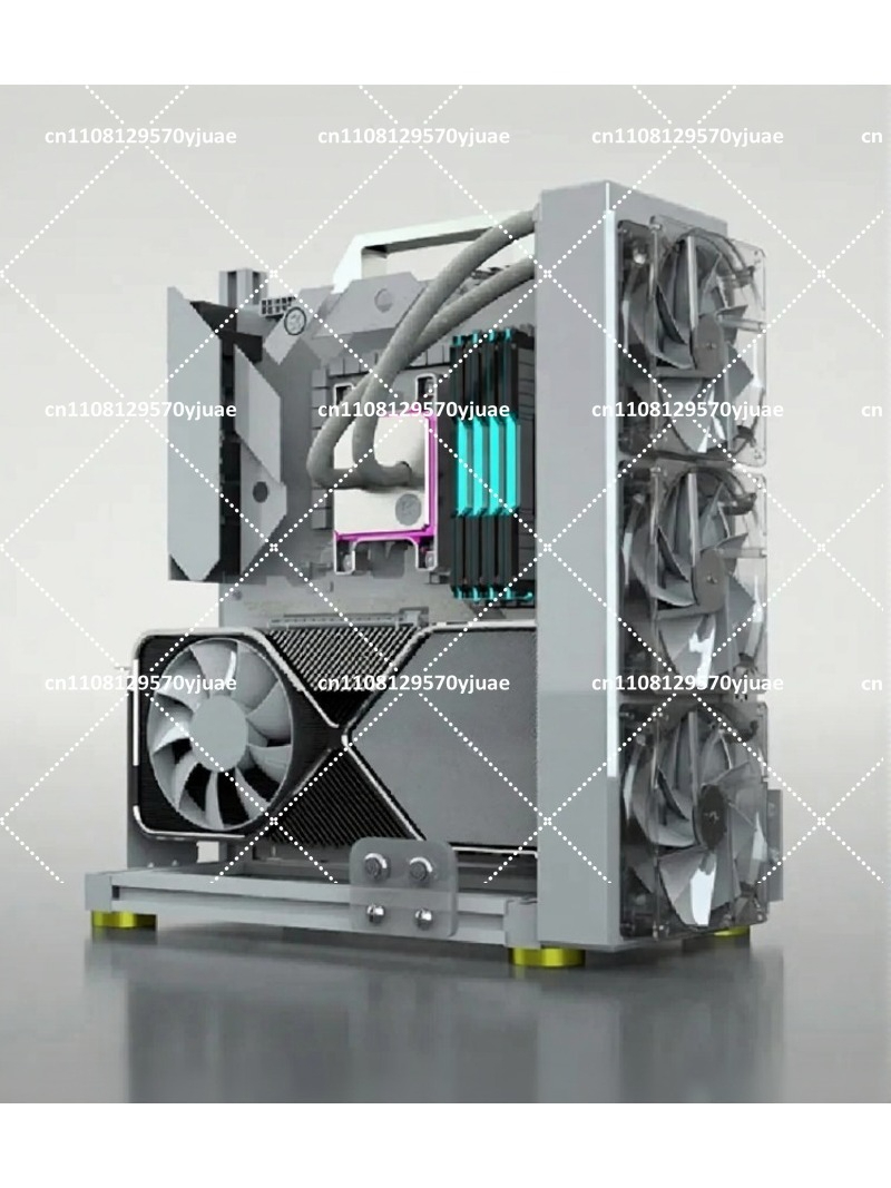 Estructura de Banco de Pruebas - Aluminum Open Frame Test Bench Water Cooling reseña y precio