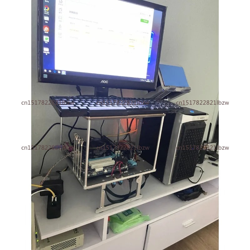 Caja de Ordenador de Aluminio  - Aluminum Open Frame Test Bench Water Cooling reseña y precio