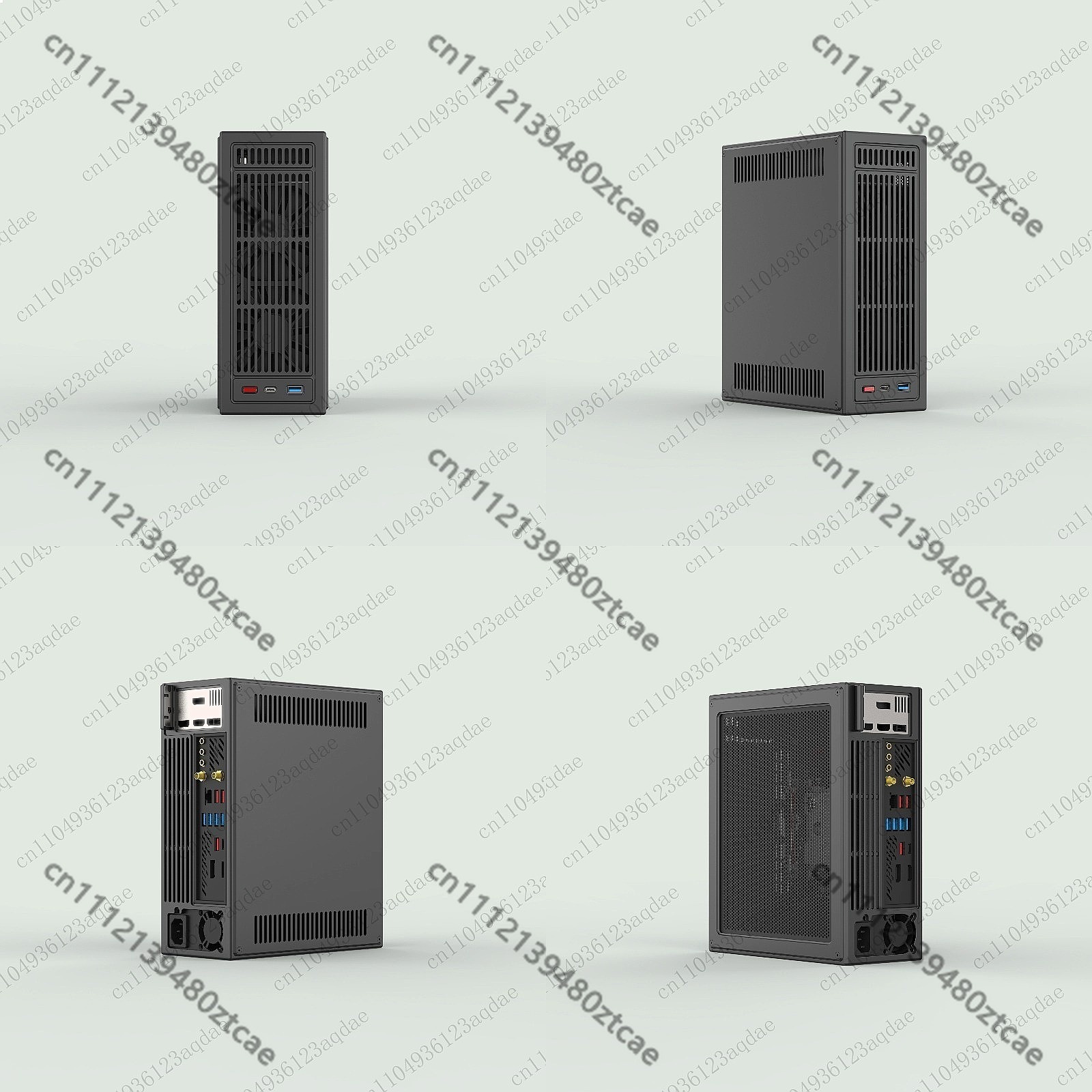 Caja Mini ITX E4 V6 1U de Mont - Sff Mini Itx Cnc Aluminum Chassis reseña y precio