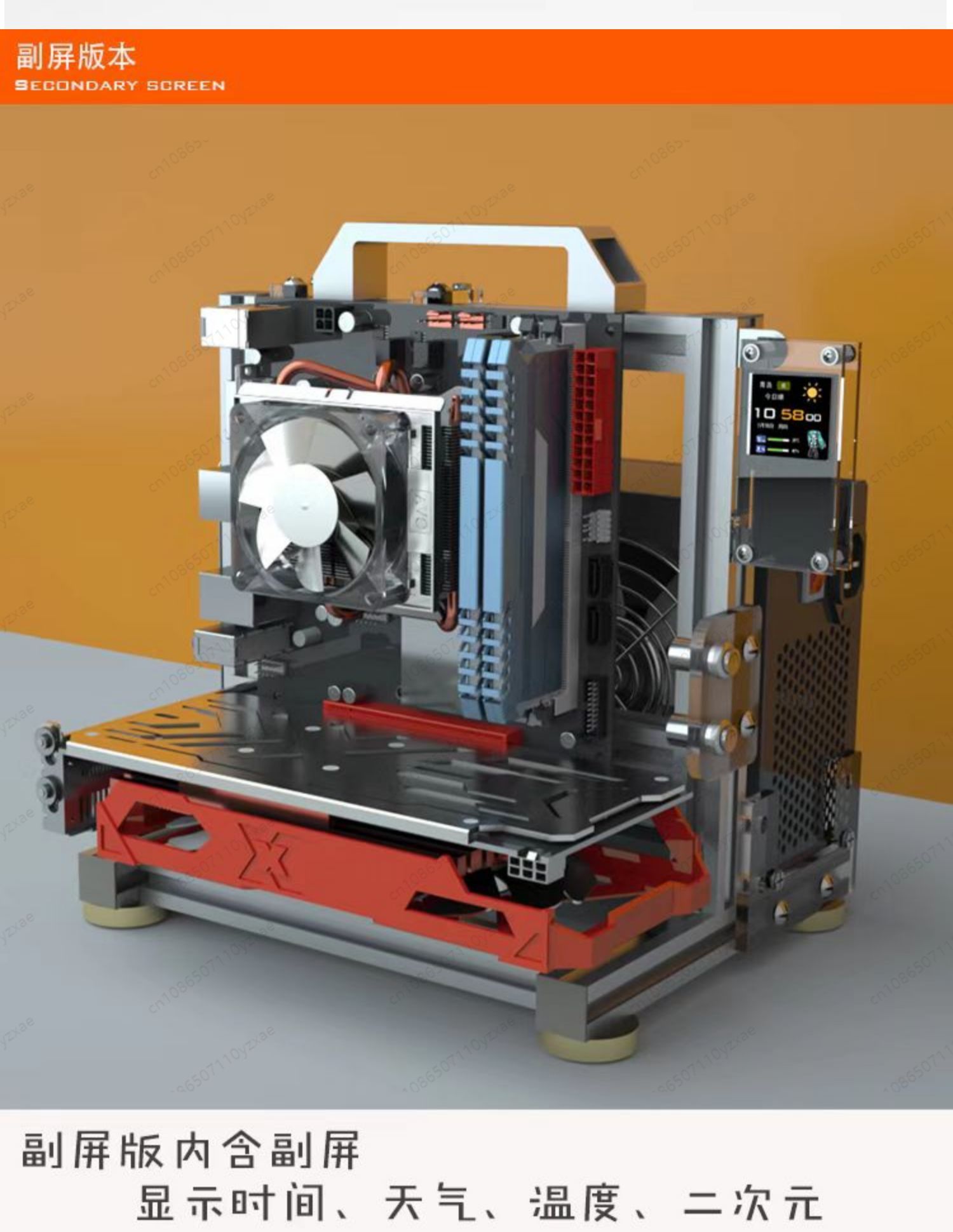 Mini Banco de Pruebas Portátil - Aluminum Open Frame Test Bench Water Cooling reseña y precio